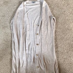Tan cardigan